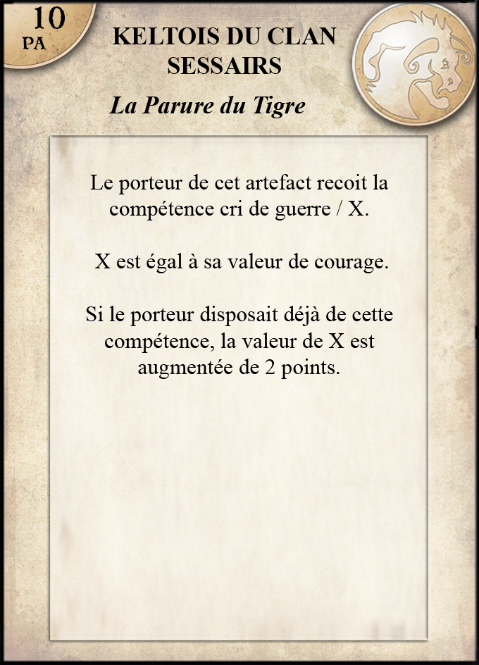 Parure du Tigre